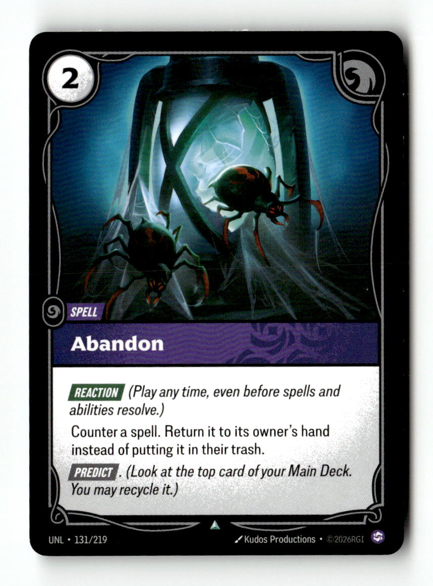 Abandon