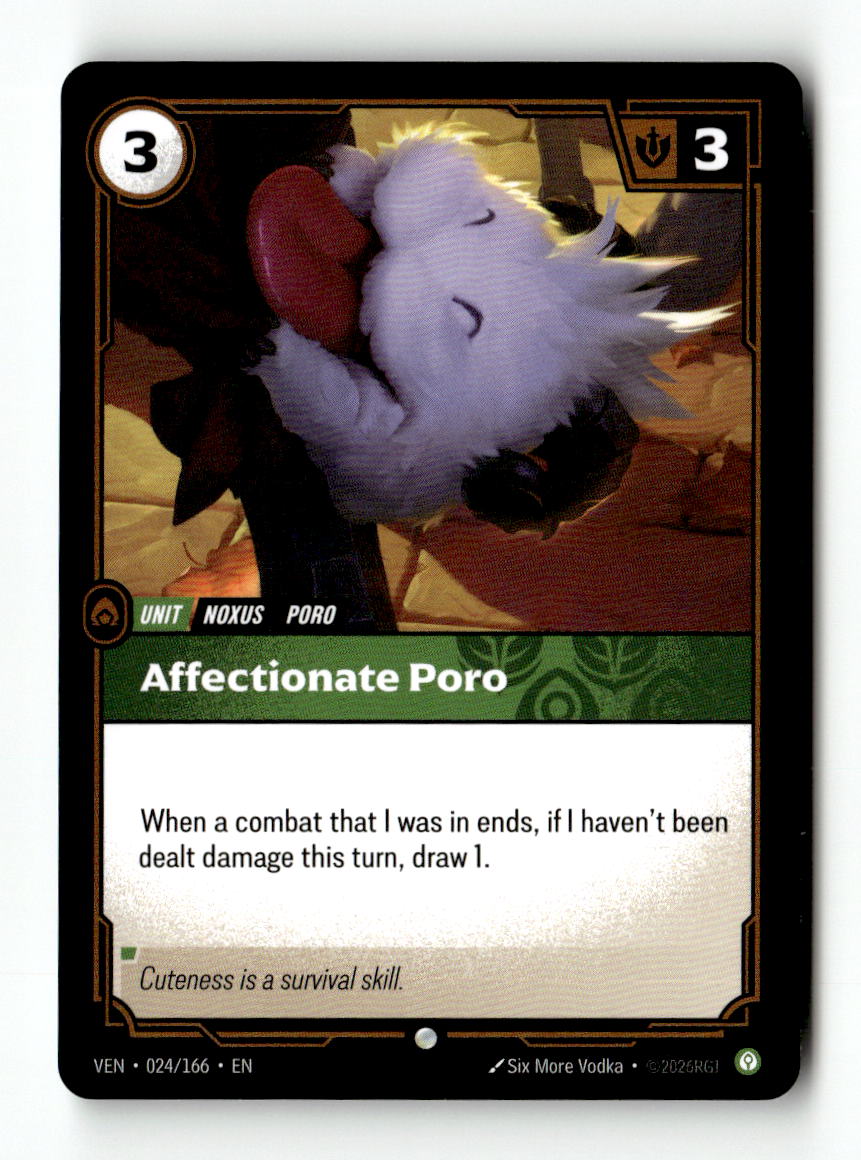 Affectionate Poro