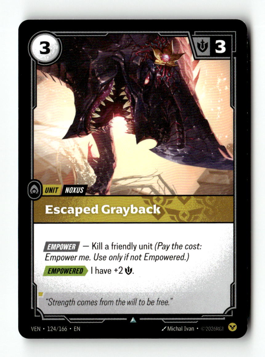 Escaped Grayback