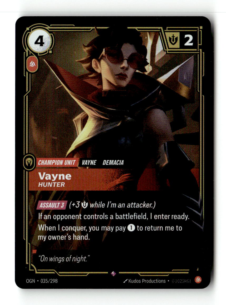 Vayne, Hunter