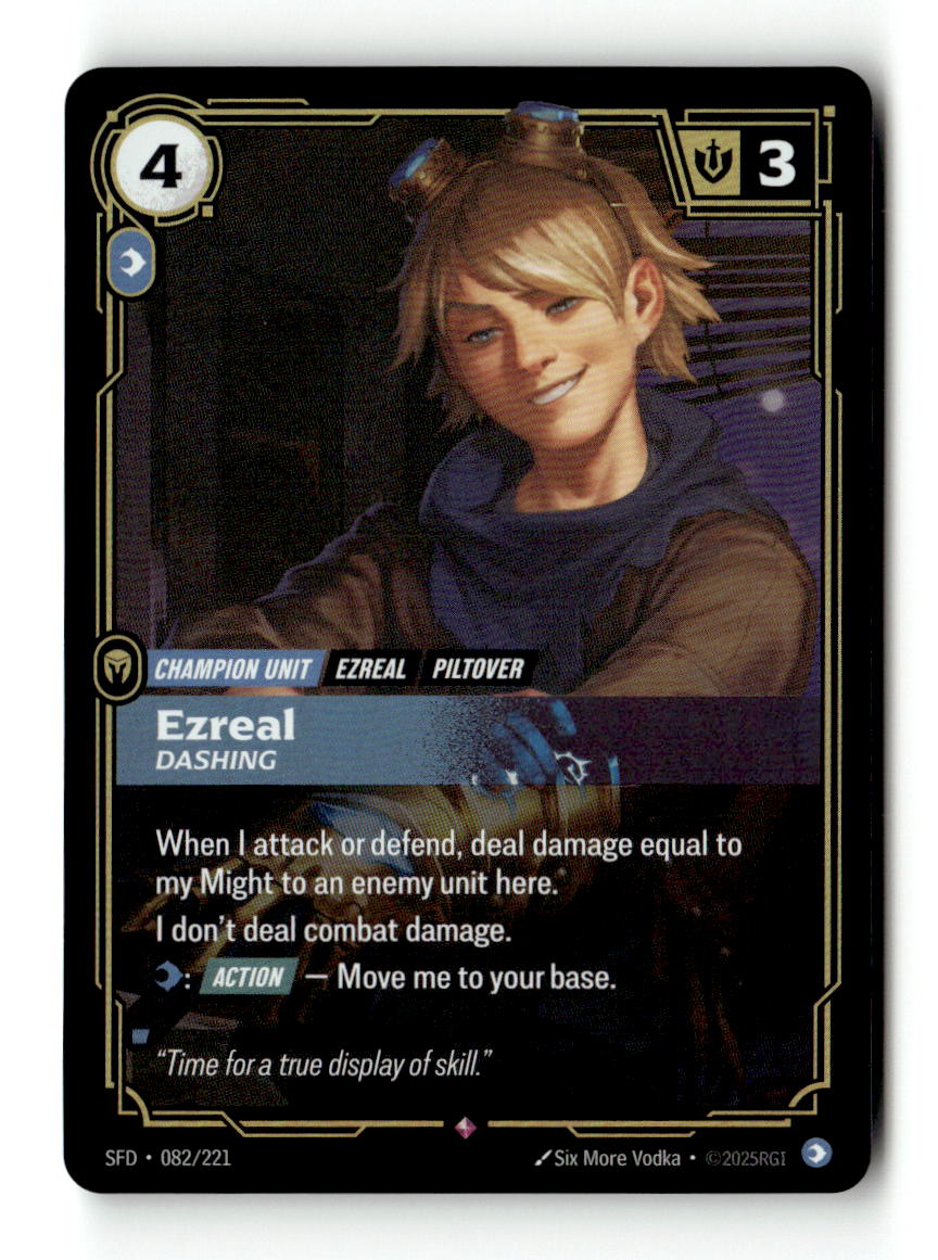 Ezreal, Dashing