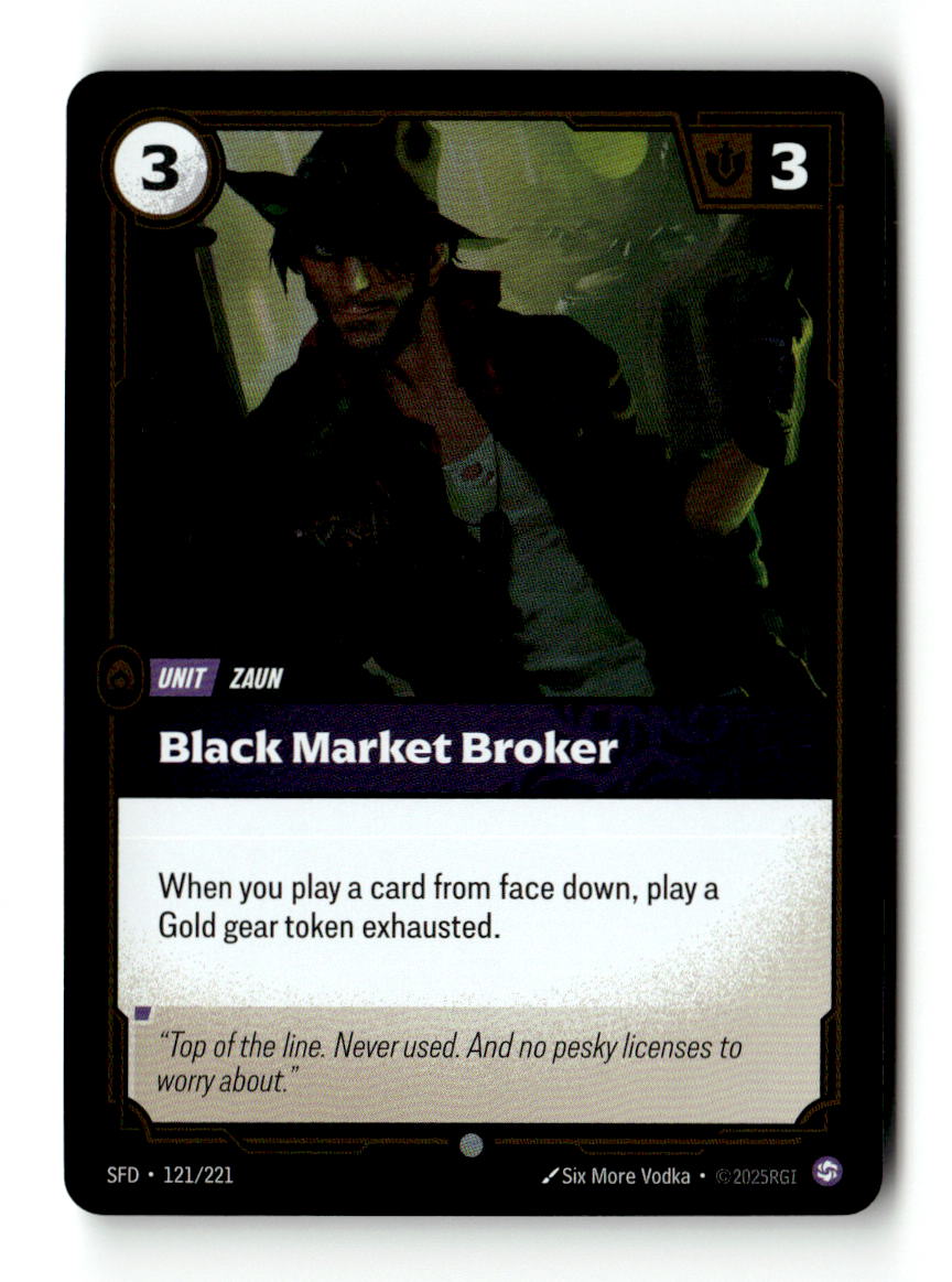 Black Market Broker