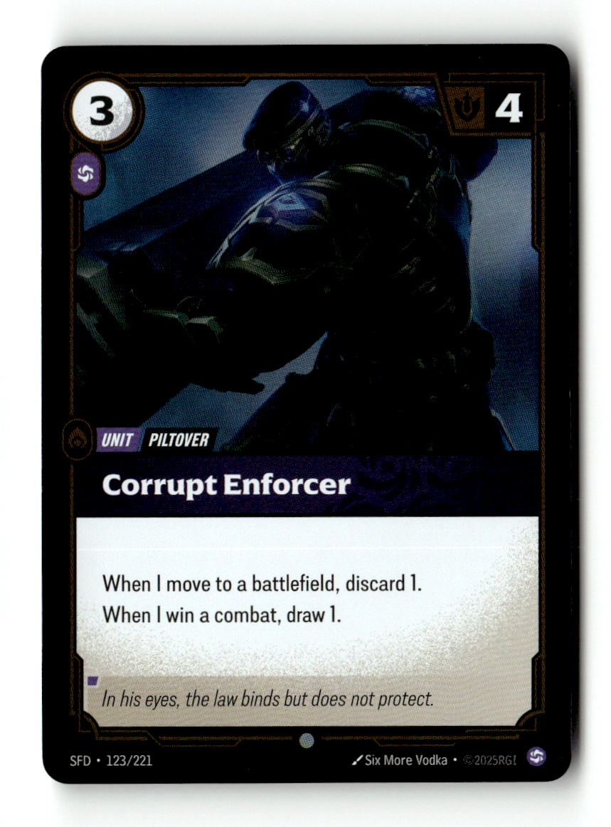 Corrupt Enforcer