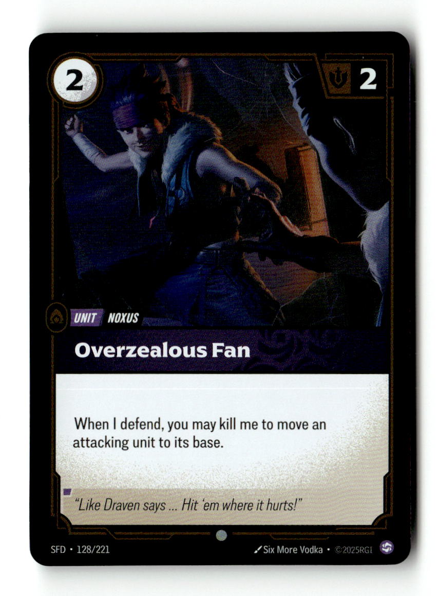 Overzealous Fan