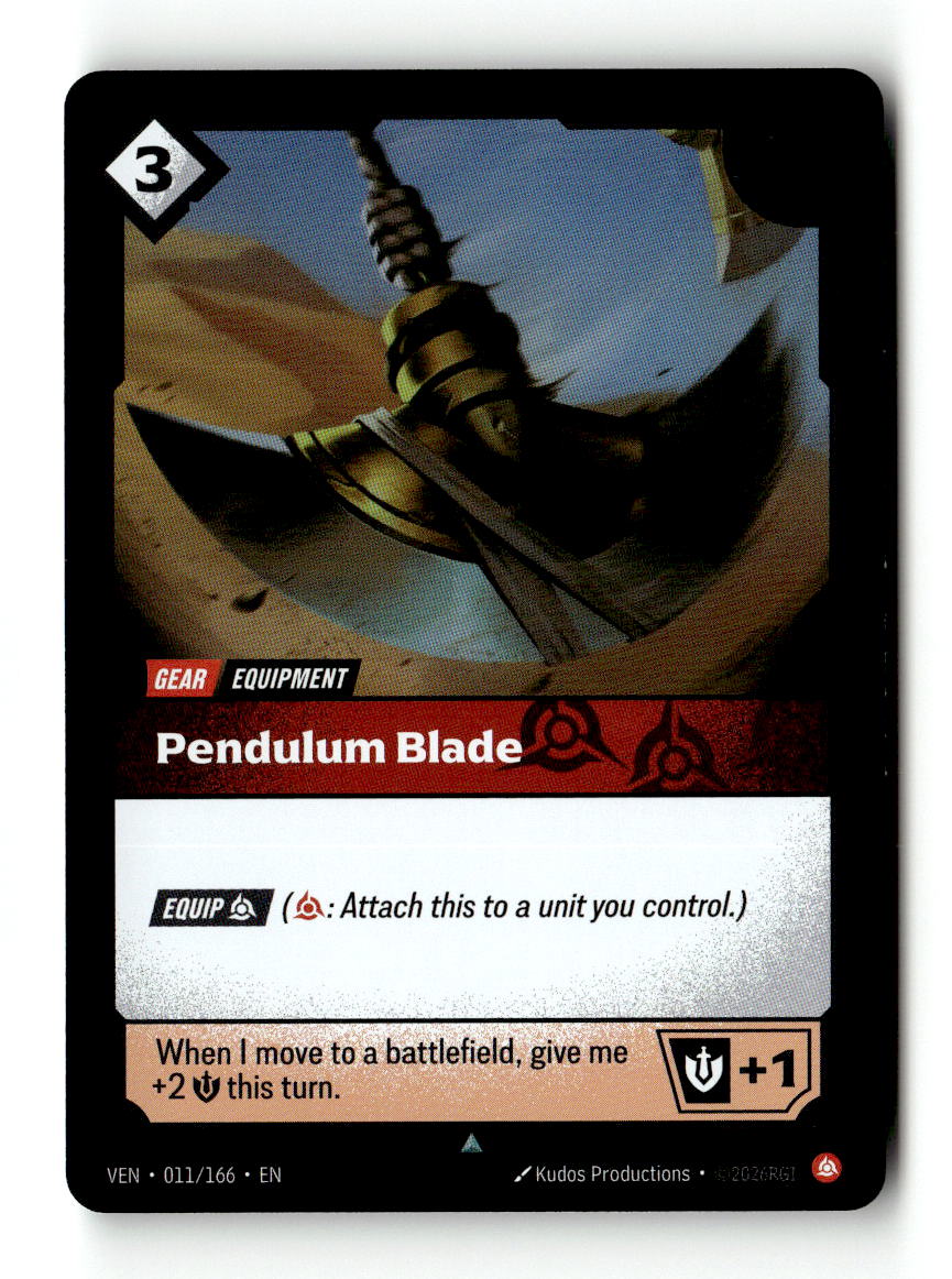 Pendulum Blade