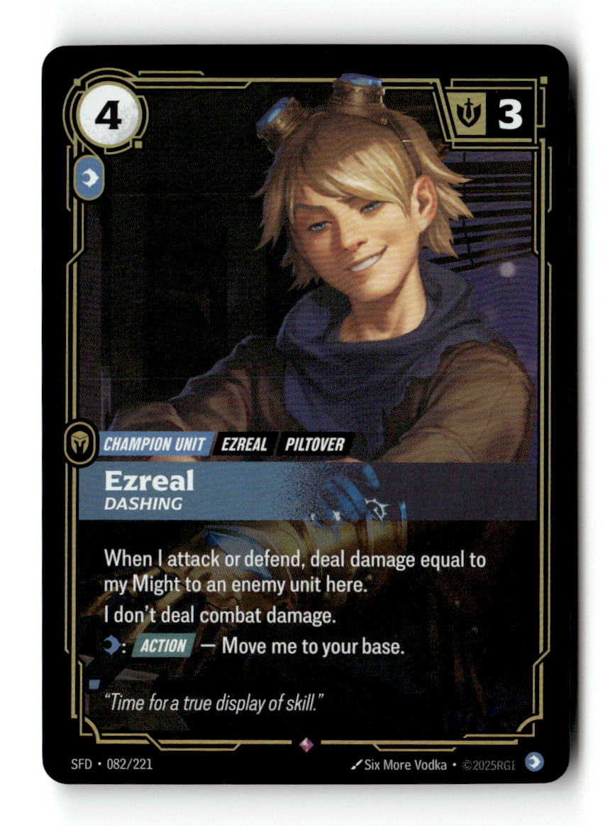 Ezreal, Dashing
