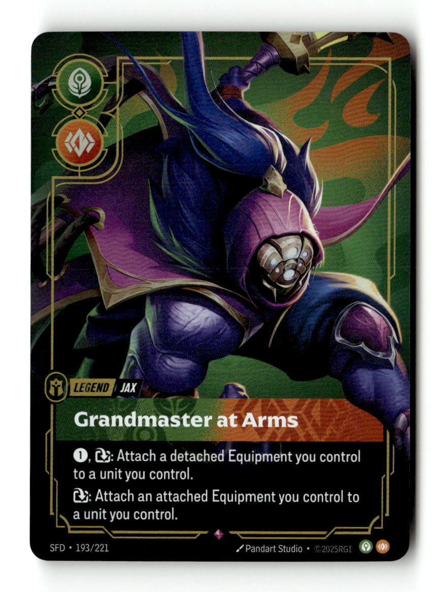 Jax, Grandmaster At Arms