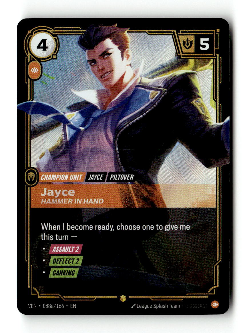 Jayce, Hammer in Hand (Alternate Art)