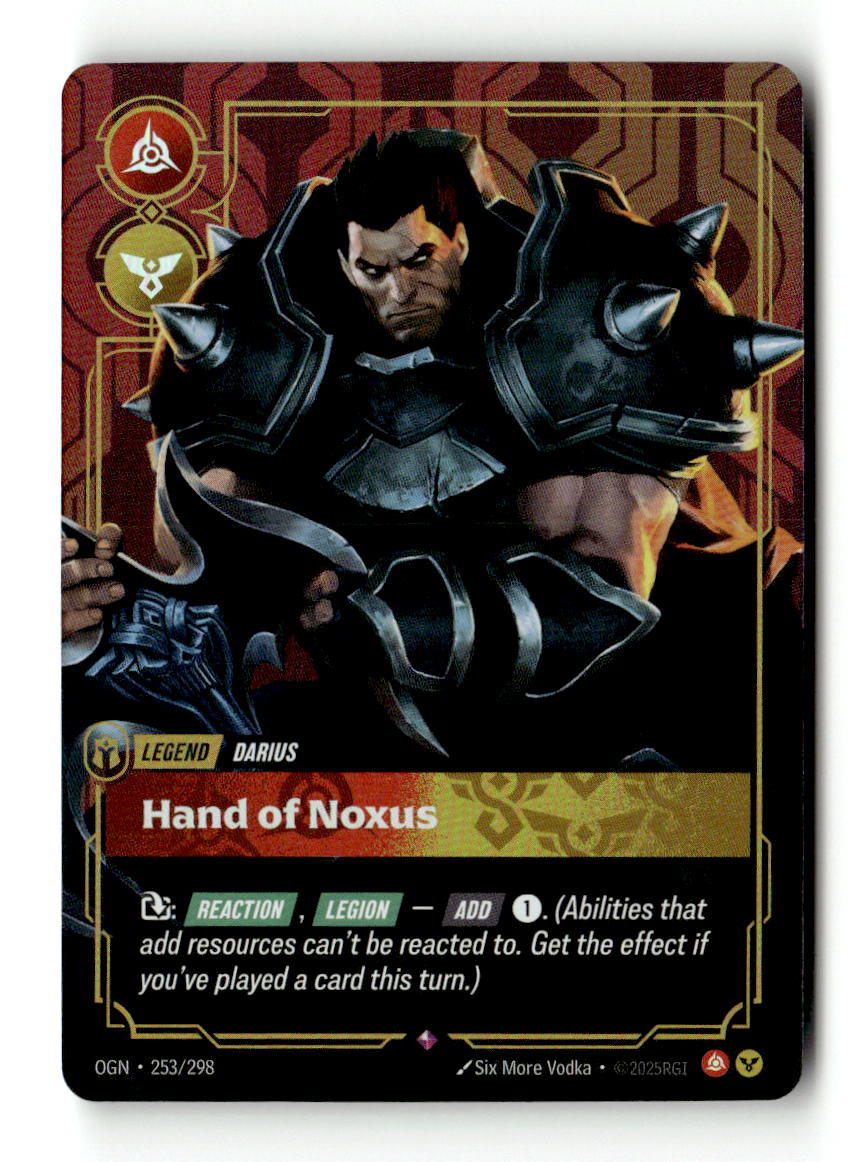 Darius, Hand of Noxus