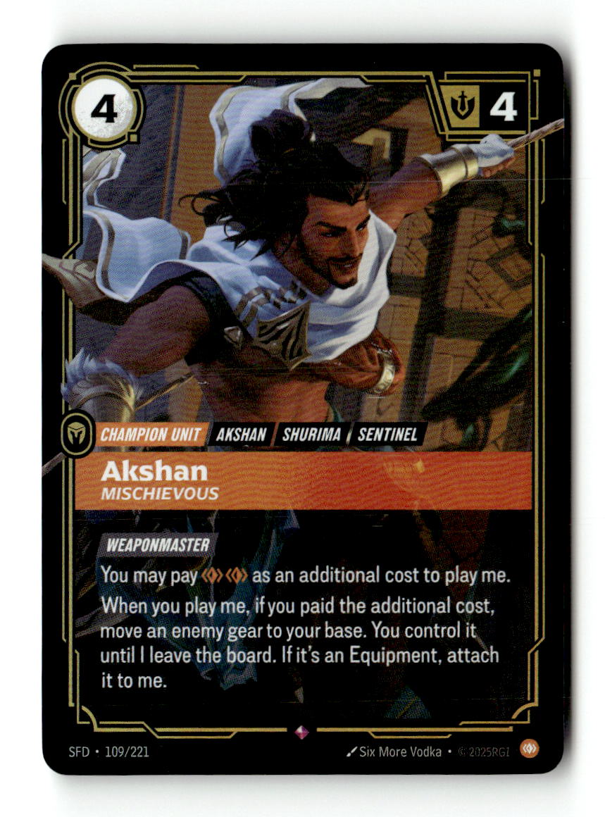 Akshan, Mischievous