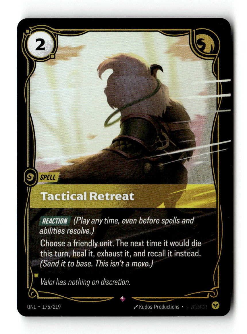 Tactical Retreat