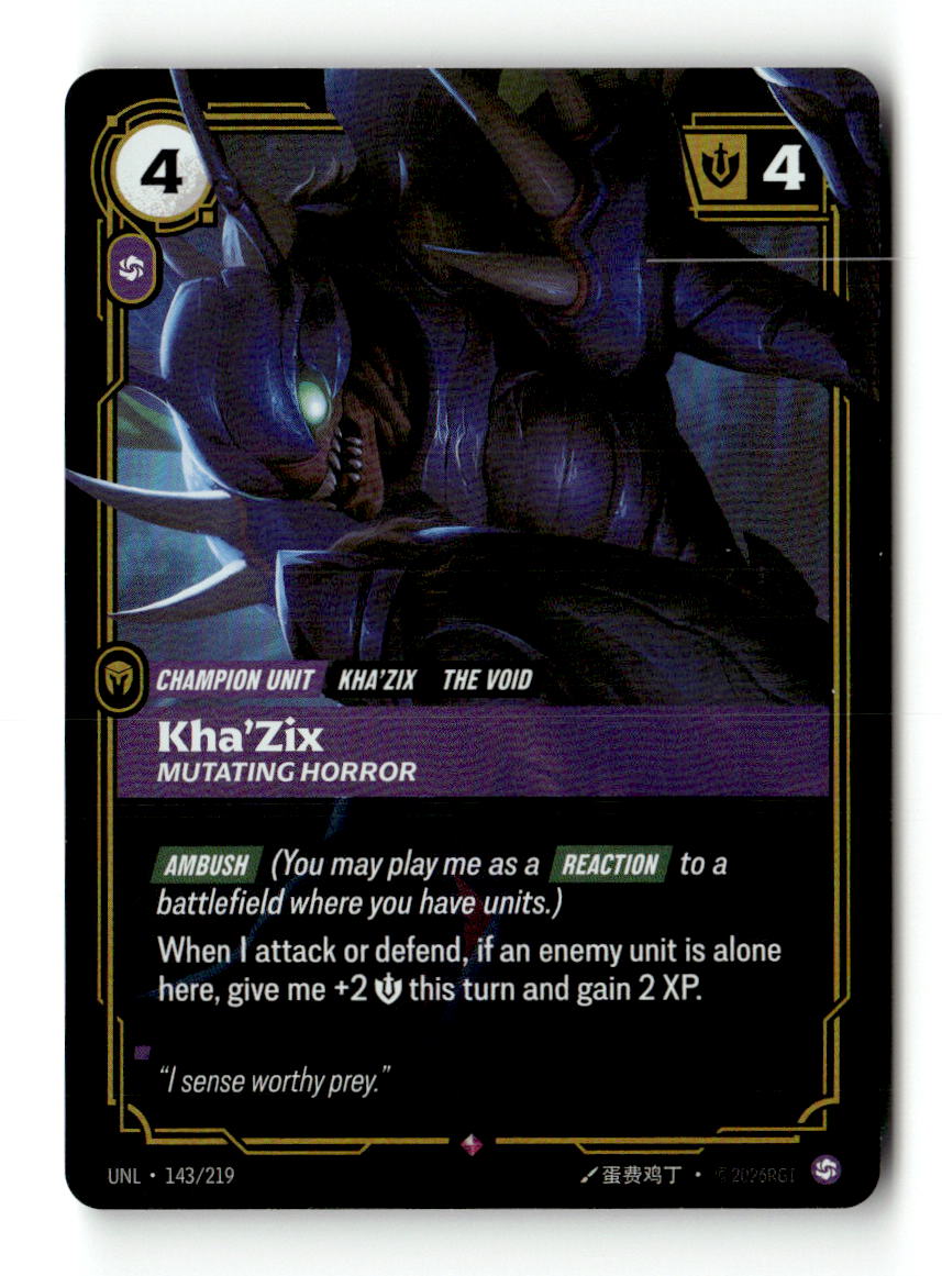 Kha'Zix, Mutating Horror