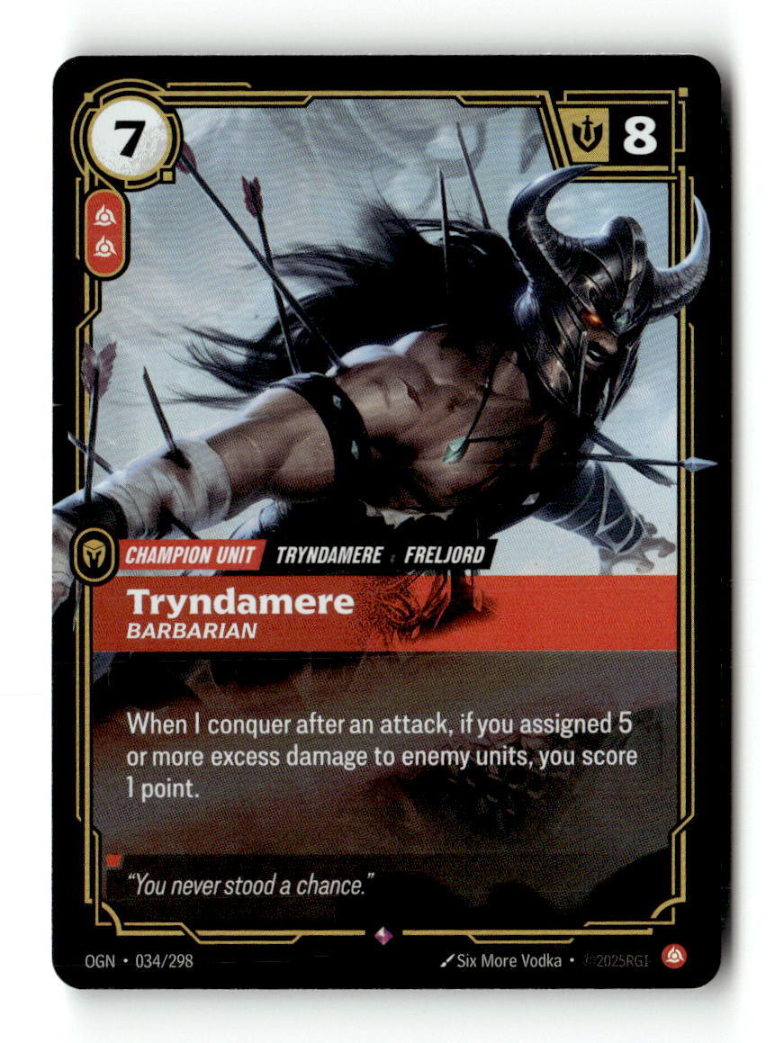 Tryndamere, Barbarian