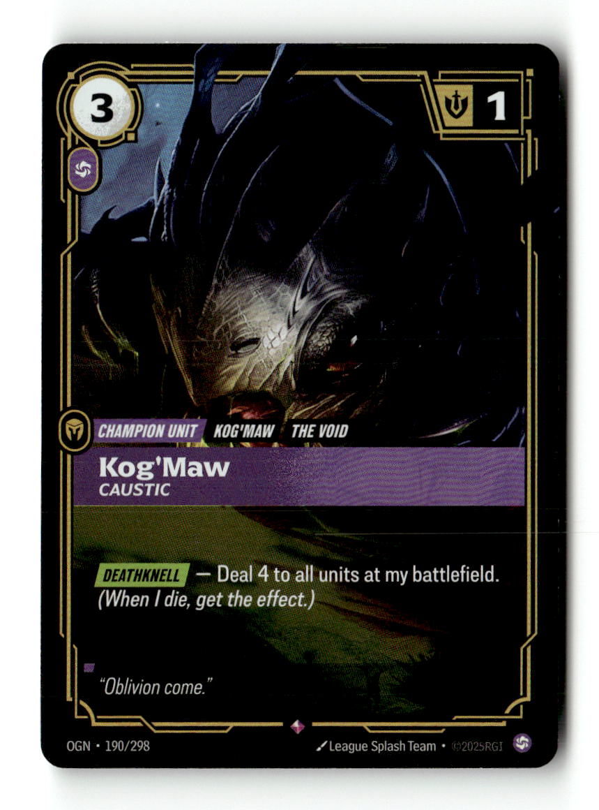 Kog'Maw, Caustic