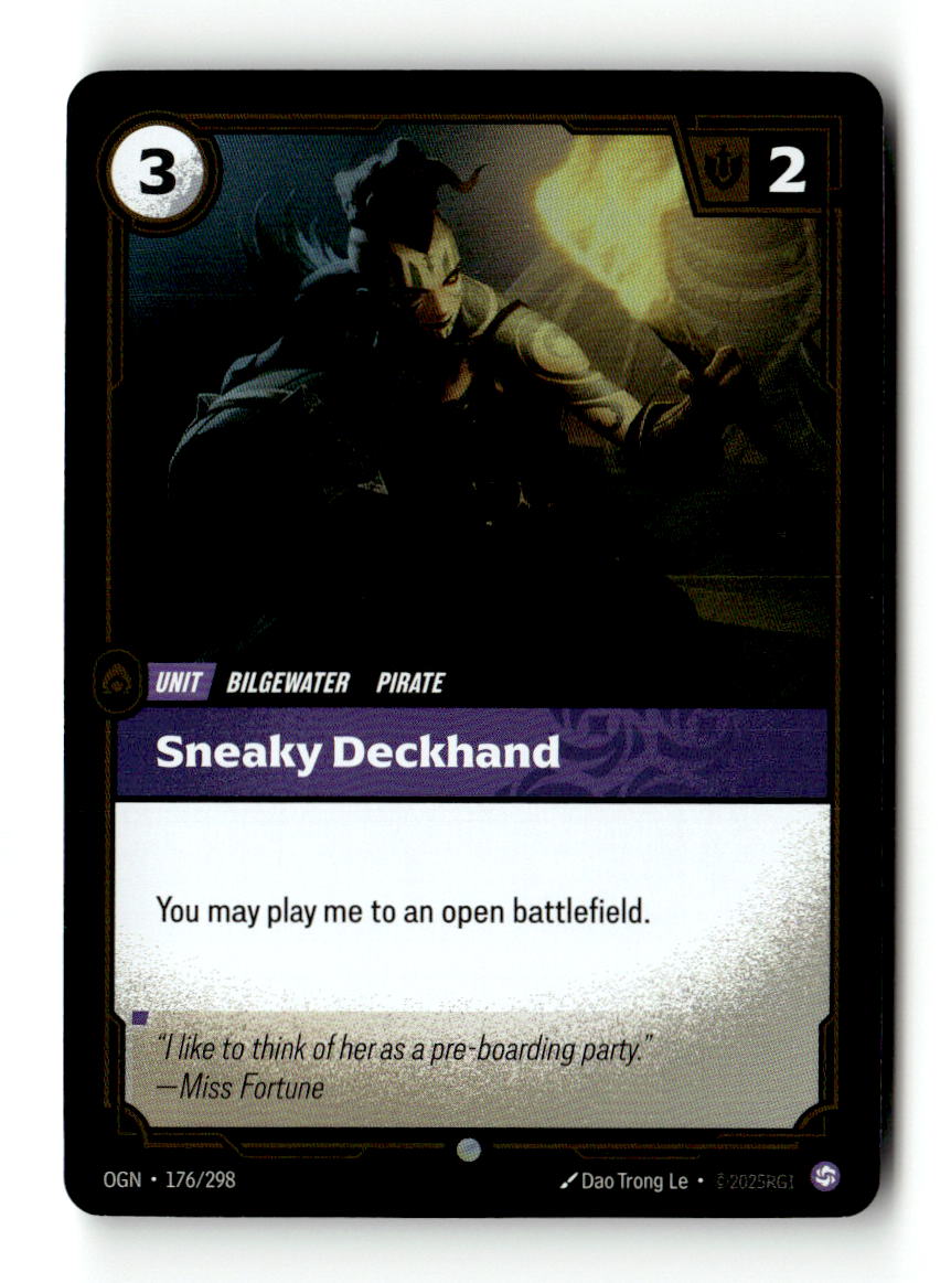 Sneaky Deckhand