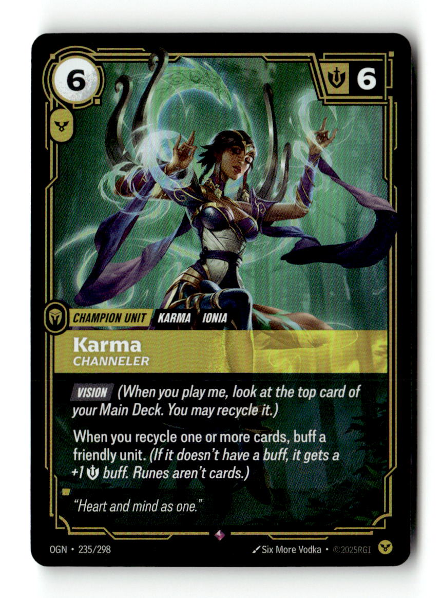 Karma, Channeler
