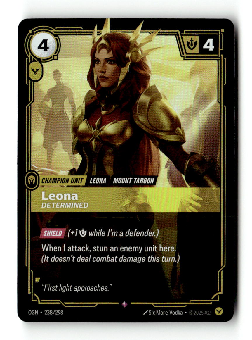 Leona, Determined