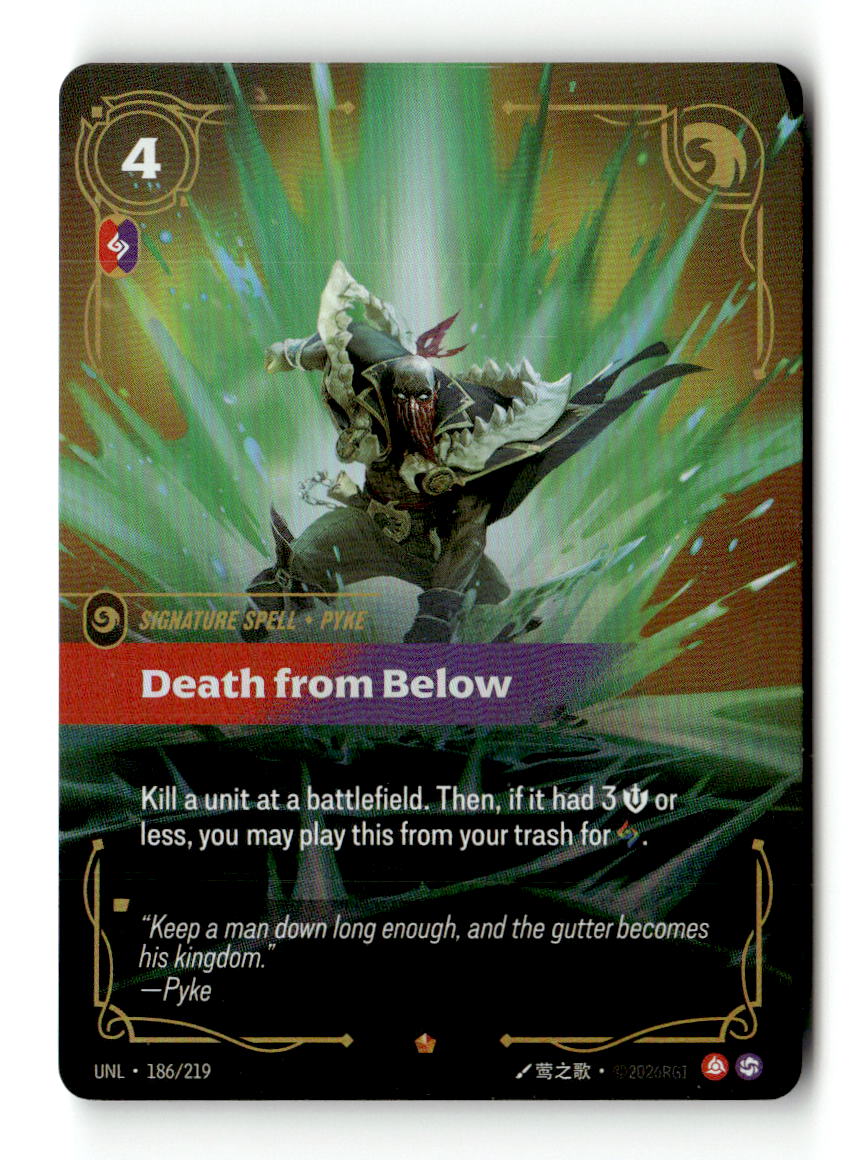 Death from Below