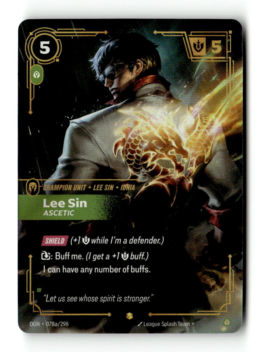 Lee Sin, Ascetic (Alternate Art)