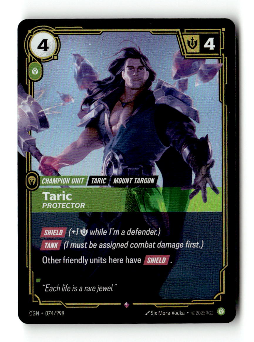 Taric, Protector