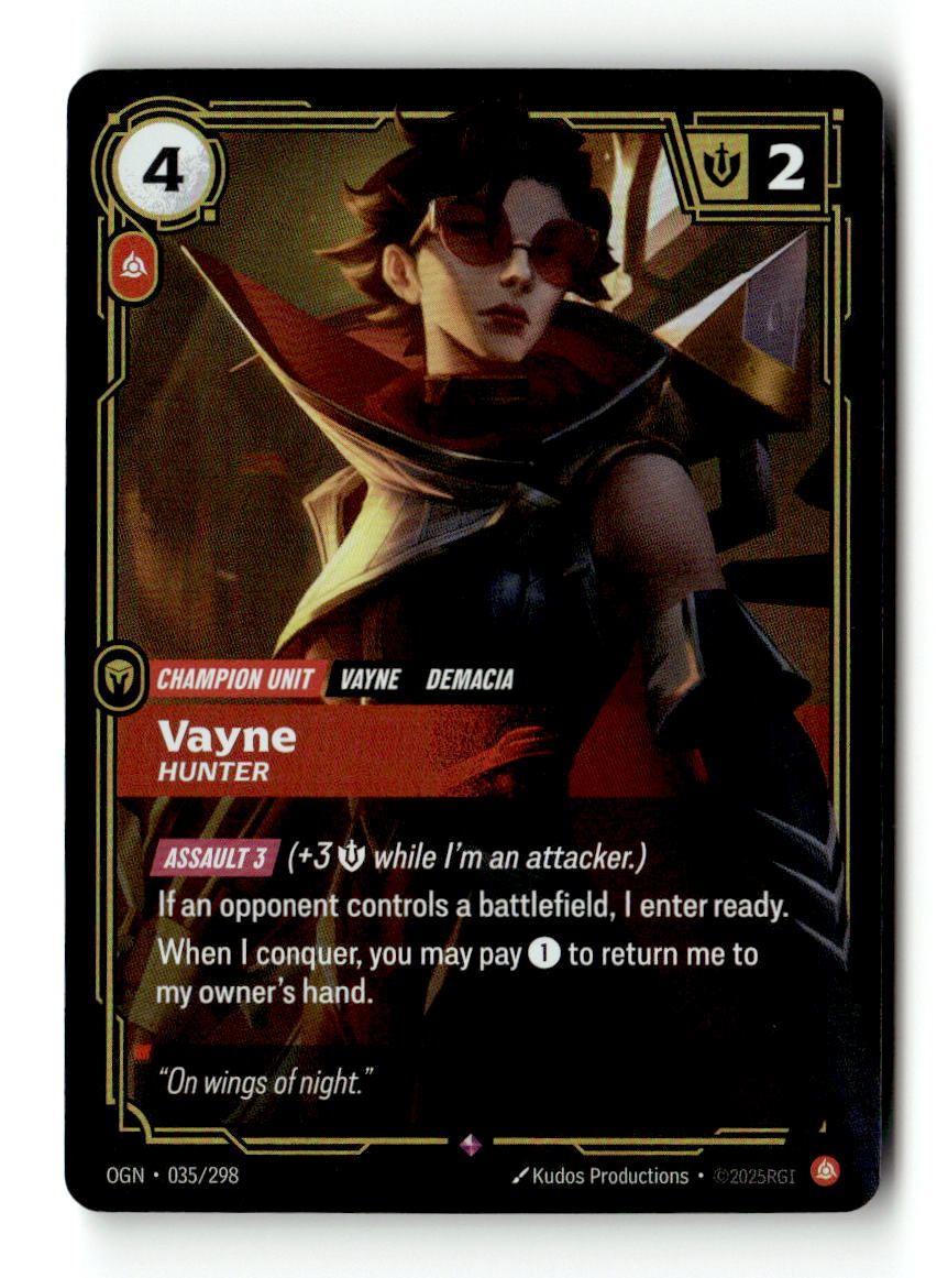 Vayne, Hunter