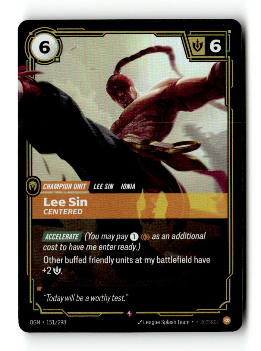 Lee Sin, Centered