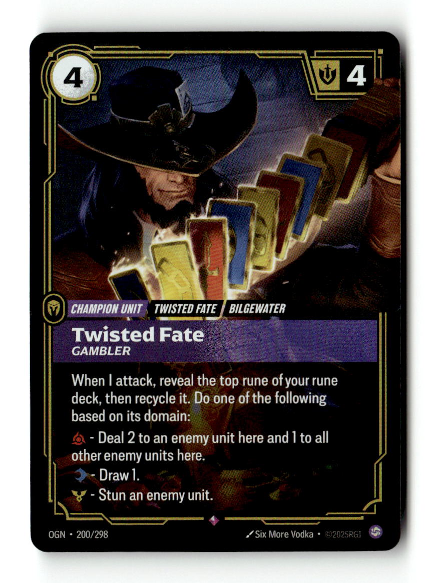 Twisted Fate, Gambler