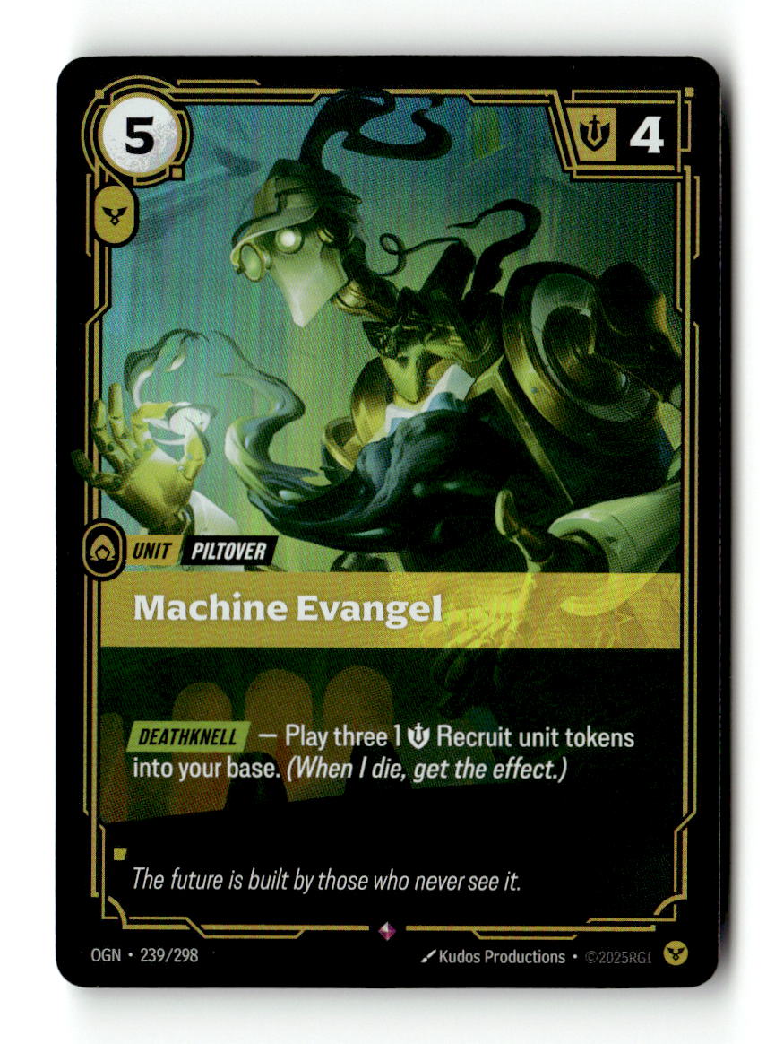 Machine Evangel
