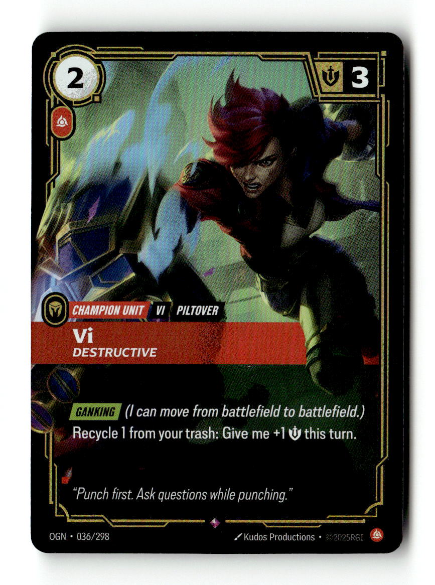 Vi, Destructive