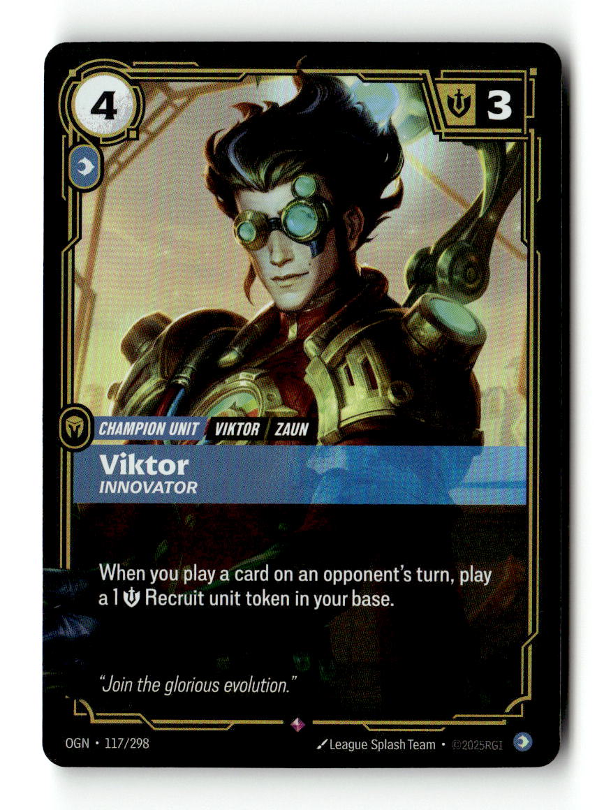 Viktor, Innovator