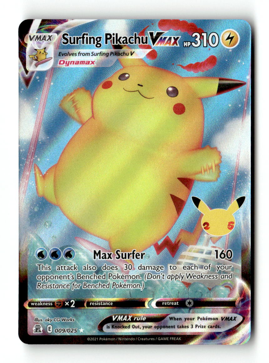 Surfing Pikachu VMAX