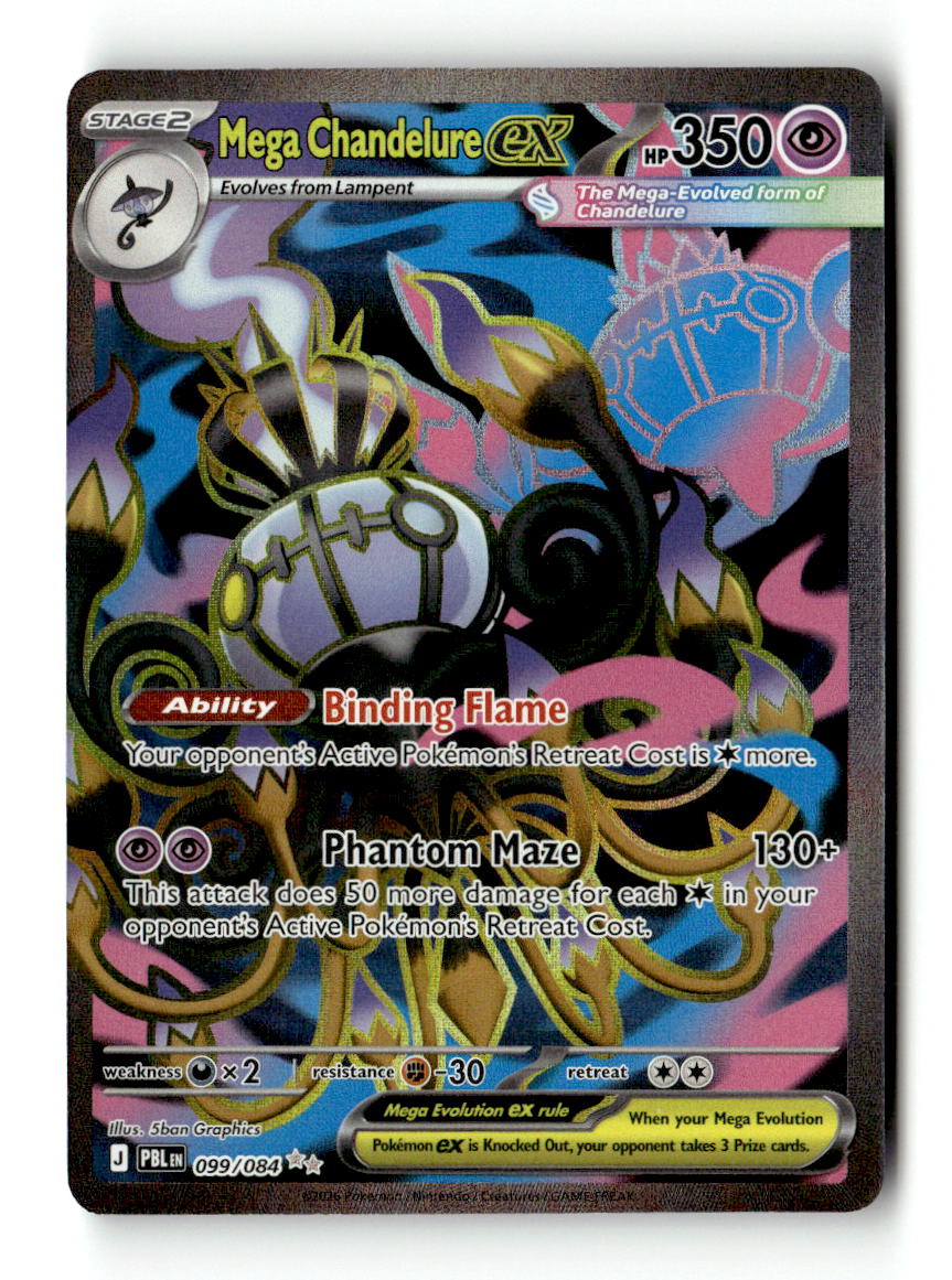 Mega Chandelure ex - 099/084