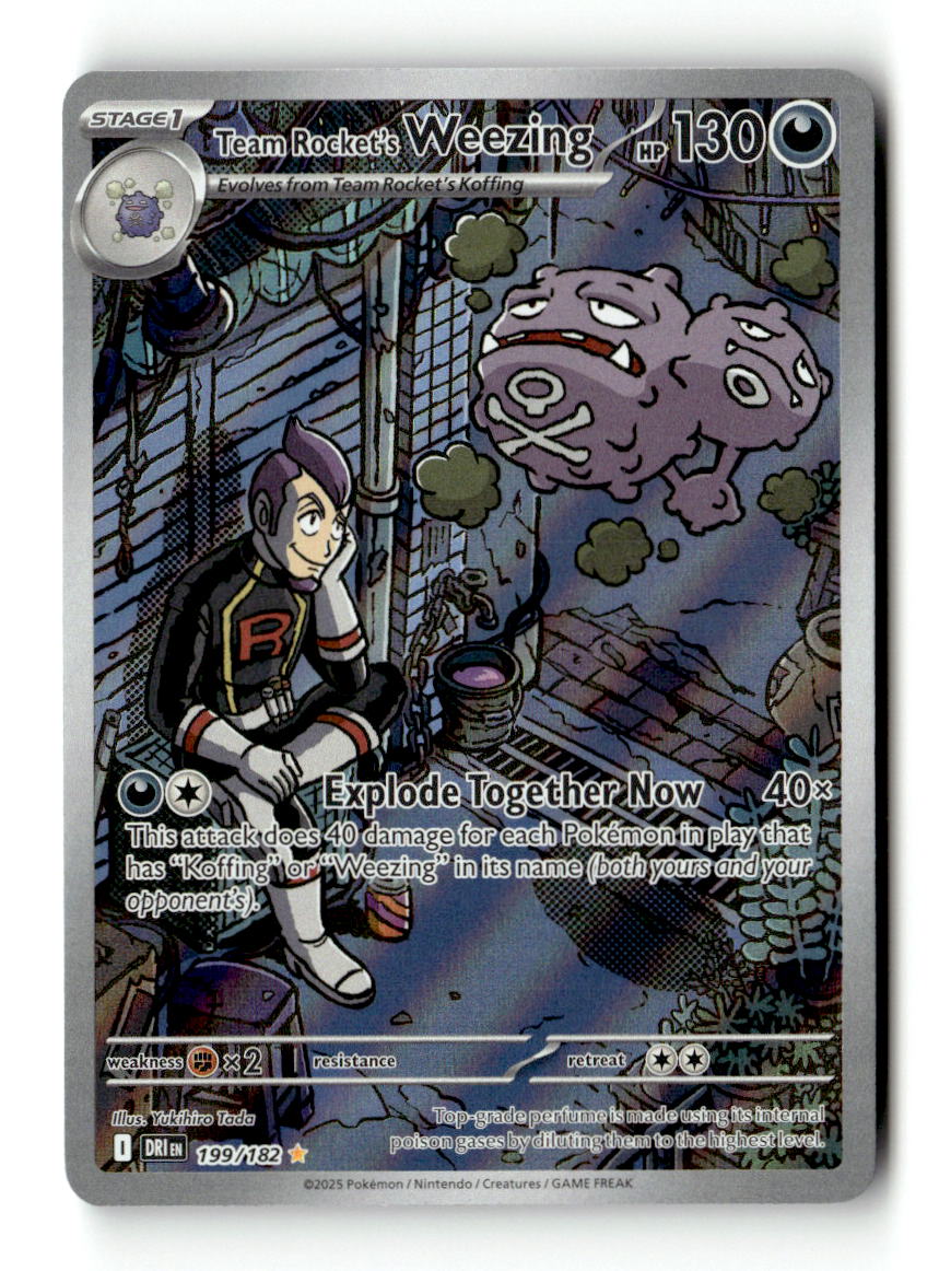 Team Rocket's Weezing - 199/182