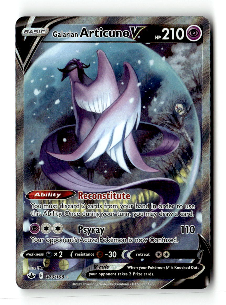 Galarian Articuno V (Alternate Full Art)