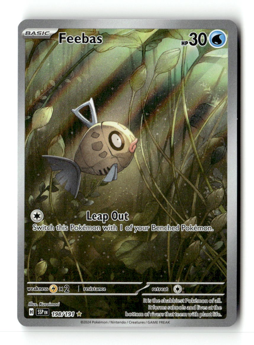Feebas - 198/191 | Lightly Played / English / Holofoil