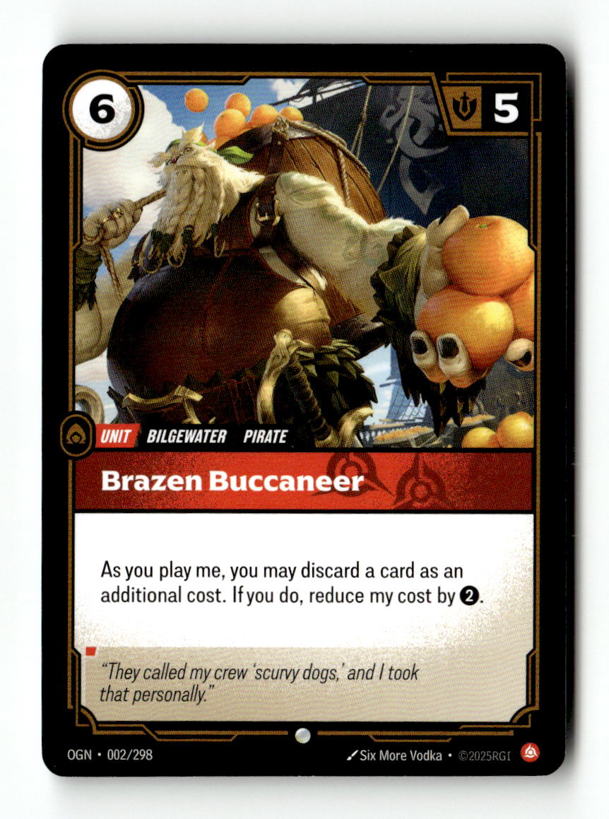 Brazen Buccaneer | Lightly Played / English / Normal