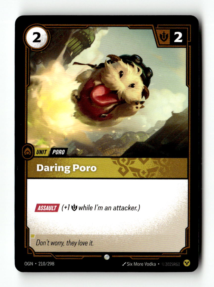 Daring Poro | Lightly Played / English / Normal