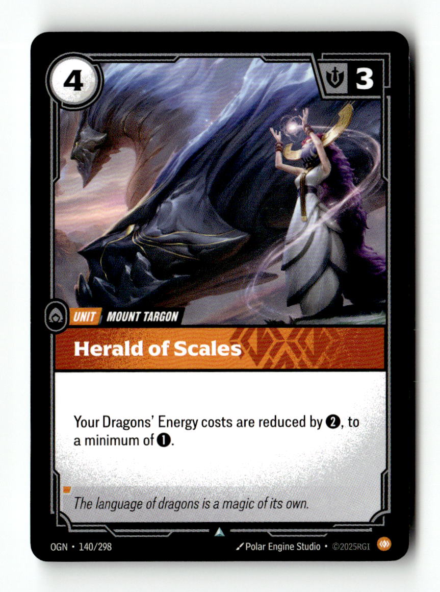 Herald of Scales | Lightly Played / English / Normal