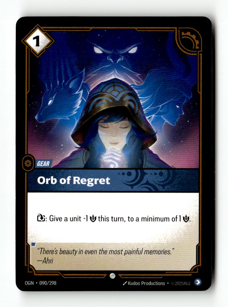 Orb of Regret | Lightly Played / English / Normal