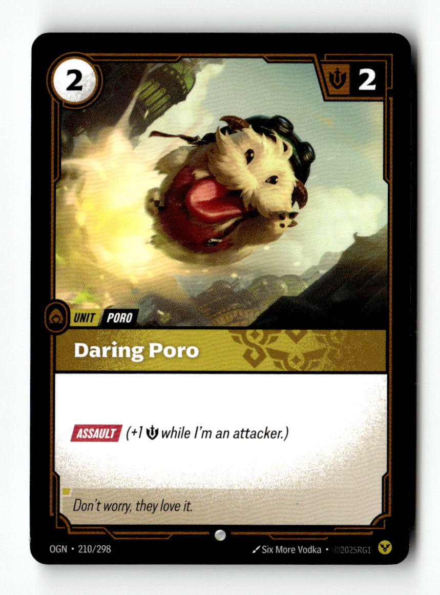 Daring Poro | Lightly Played / English / Normal