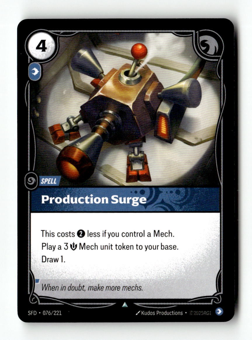 Production Surge | Lightly Played / English / Normal