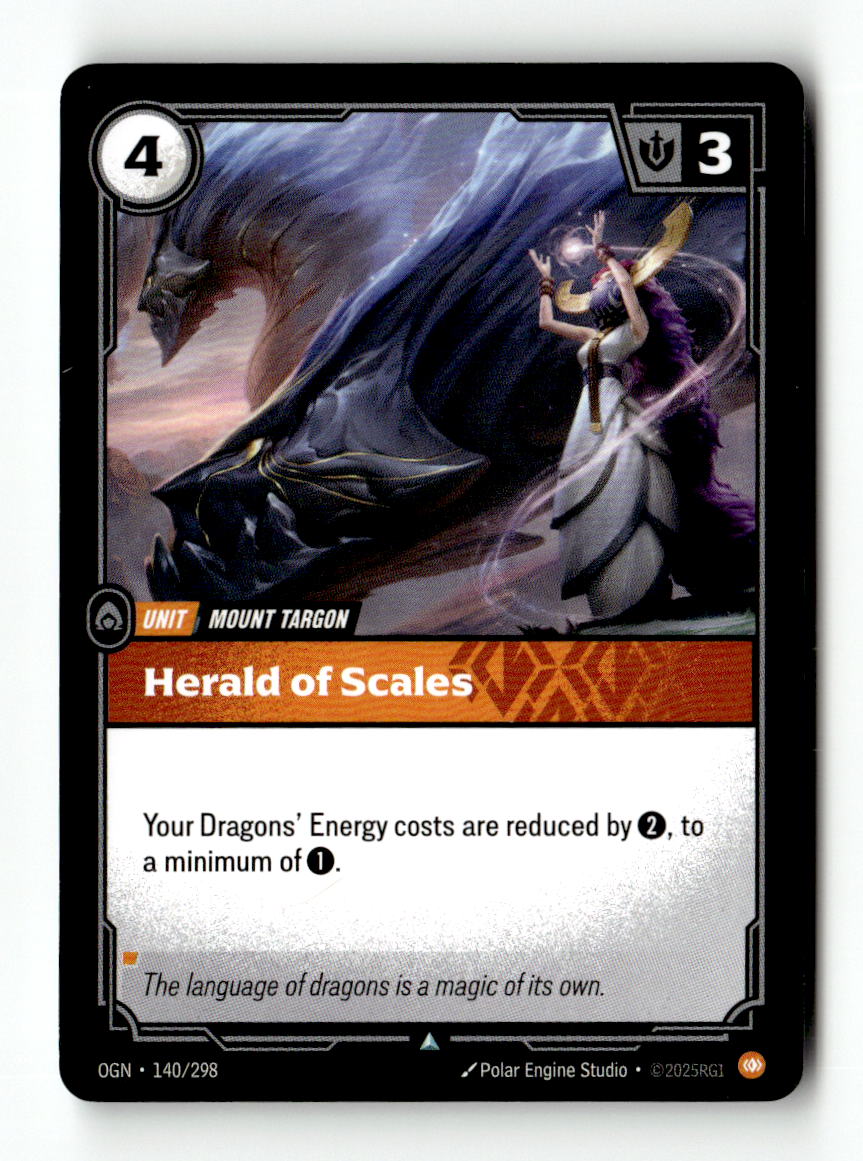 Herald of Scales | Lightly Played / English / Normal