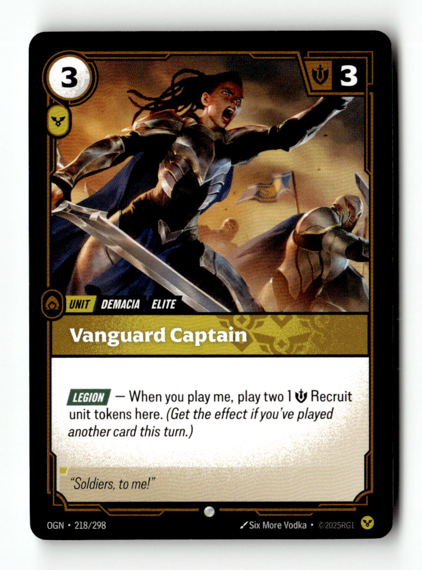 Vanguard Captain | Lightly Played / English / Normal