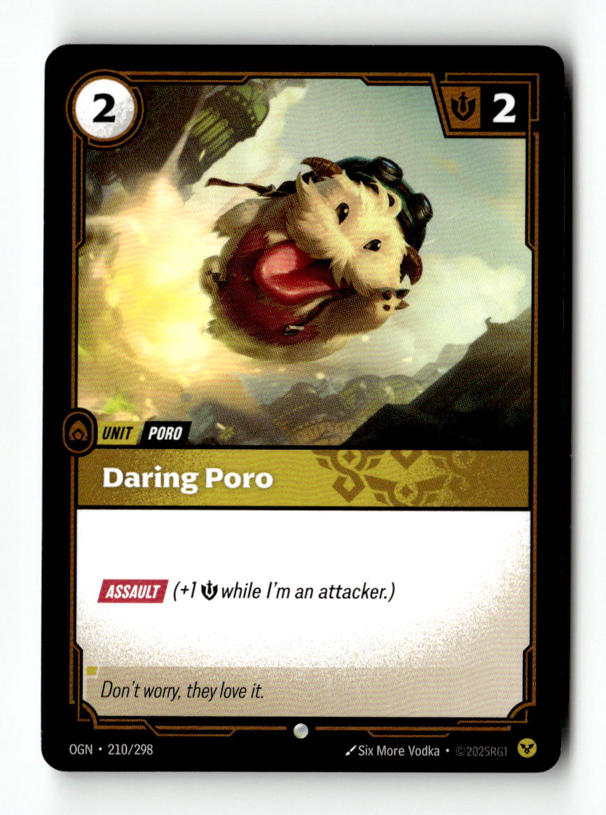 Daring Poro | Lightly Played / English / Normal