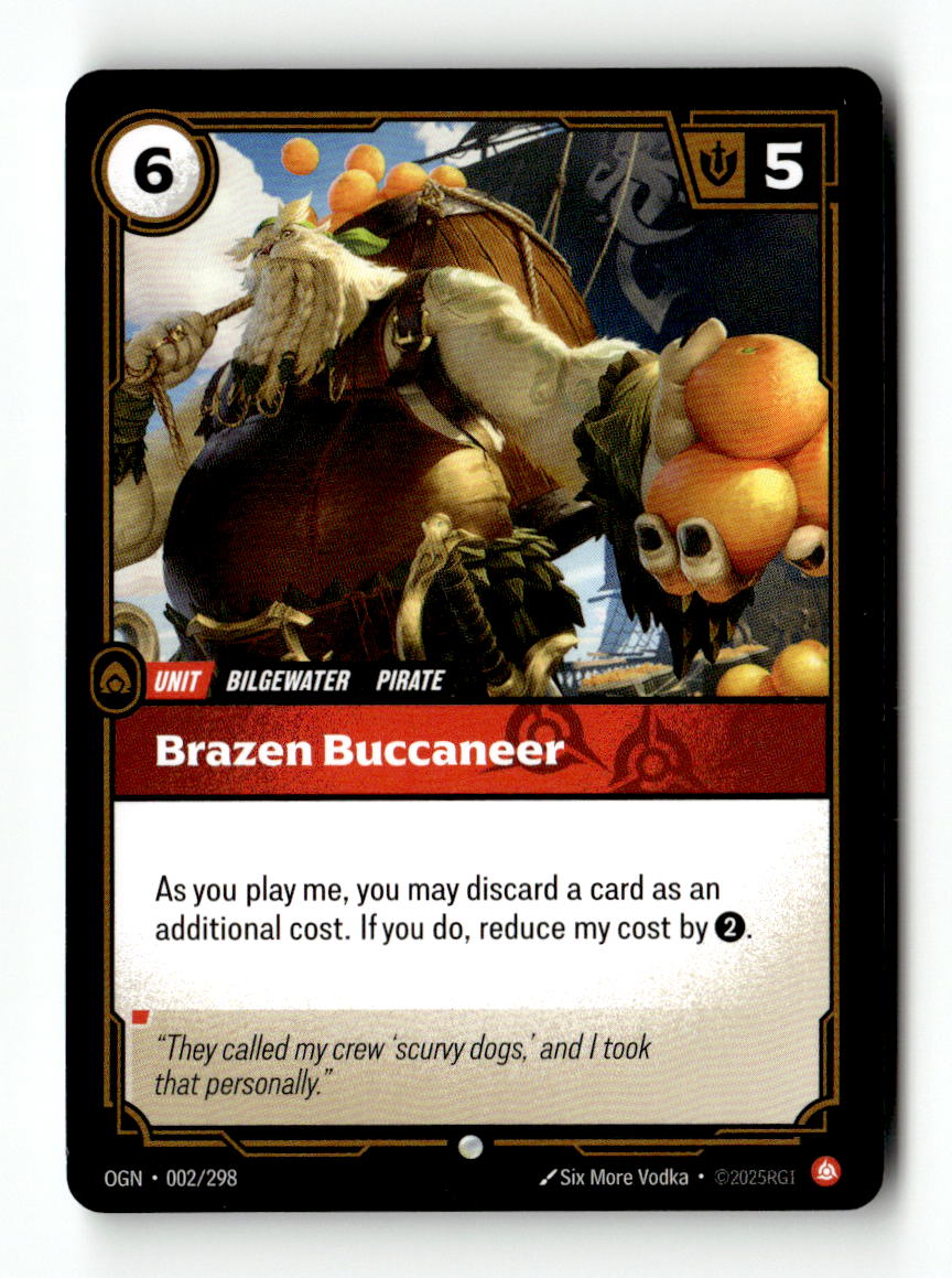 Brazen Buccaneer | Lightly Played / English / Normal