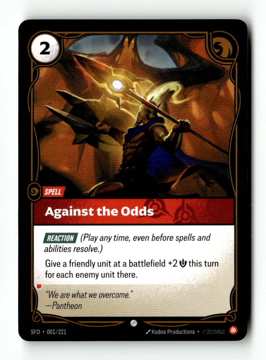 Against the Odds