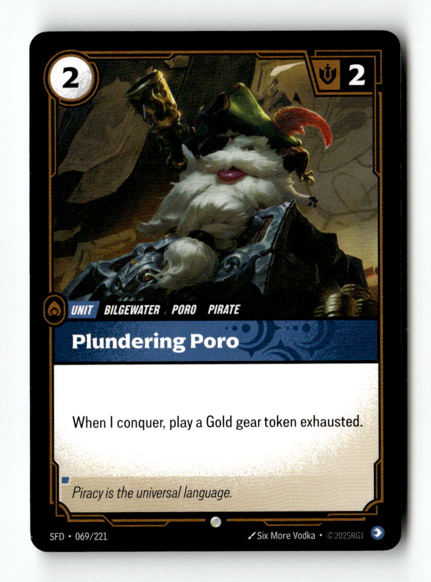 Plundering Poro | Lightly Played / English / Normal