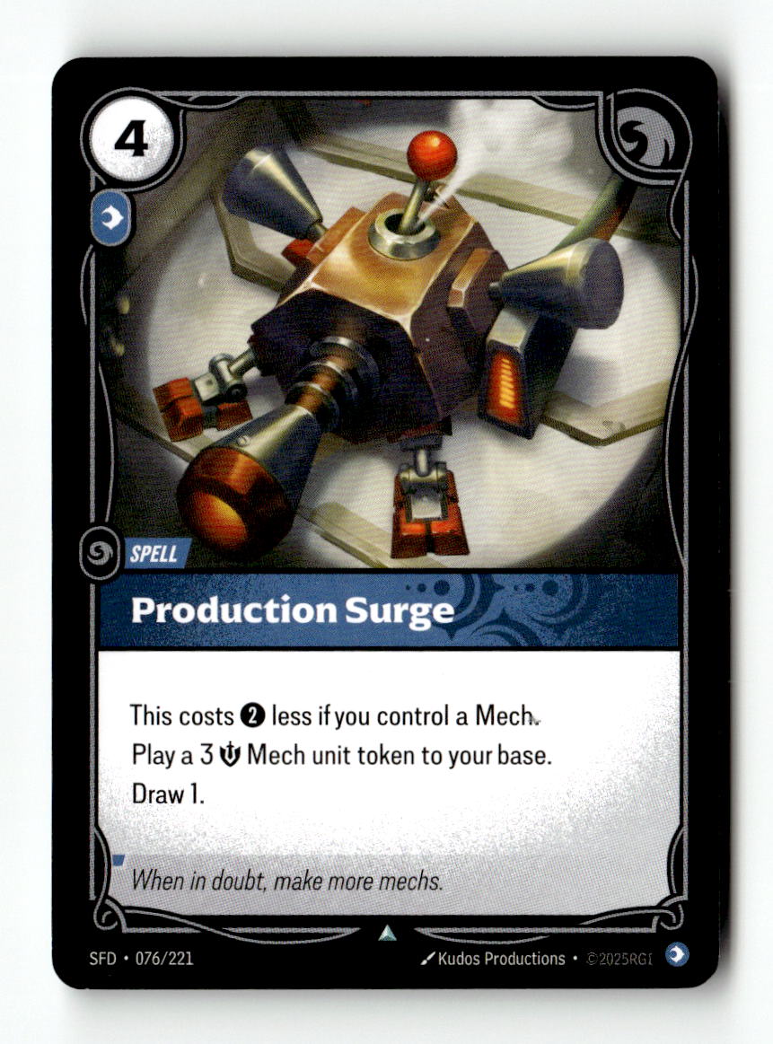 Production Surge | Lightly Played / English / Normal