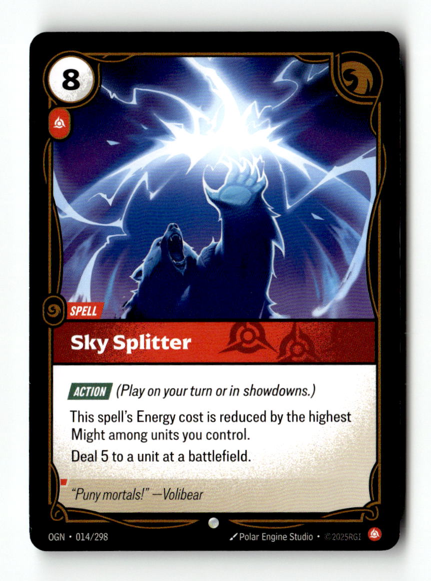 Sky Splitter | Lightly Played / English / Normal