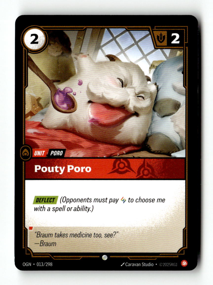 Pouty Poro | Lightly Played / English / Normal